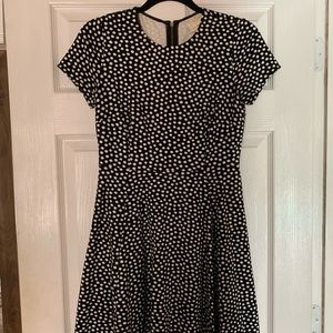 Kate Spade fit and flare polka dot dress